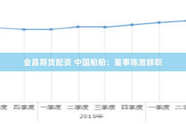 金昌期货配资 中国船舶：董事陈激辞职