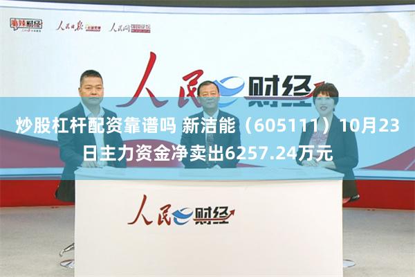 炒股杠杆配资靠谱吗 新洁能（605111）10月23日主力资金净卖出6257.24万元